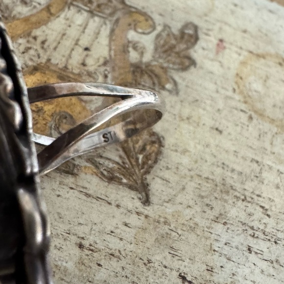 Native American sterling Silver Ring - Picture 2 of 2